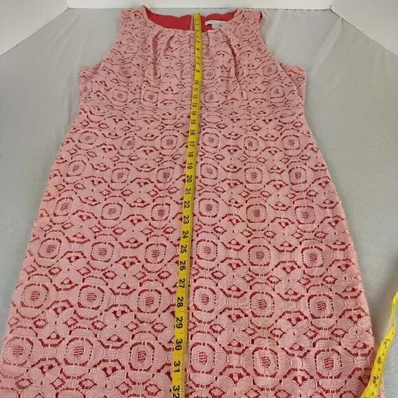 New York & Company Pink Lace Dress NY&Co - Picture 12 of 14